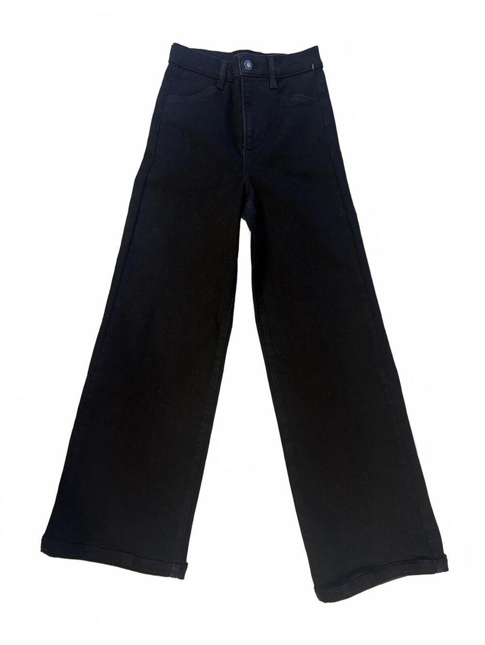 Favorite Daughter Black Wide Leg Mischa Jean, 24, NWOT